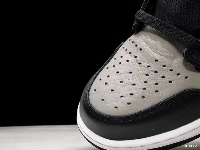 Cheap TBK High Jordan Grey 1 555088-013 Shadow Air Retro Black OG 0502